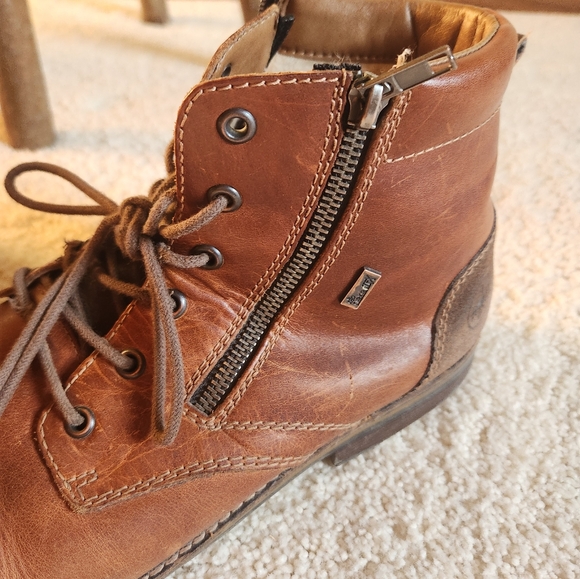 Rieker men's leather boots - Picture 8 of 11